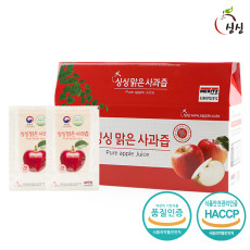 싱싱 맑은 사과즙 1박스 30포