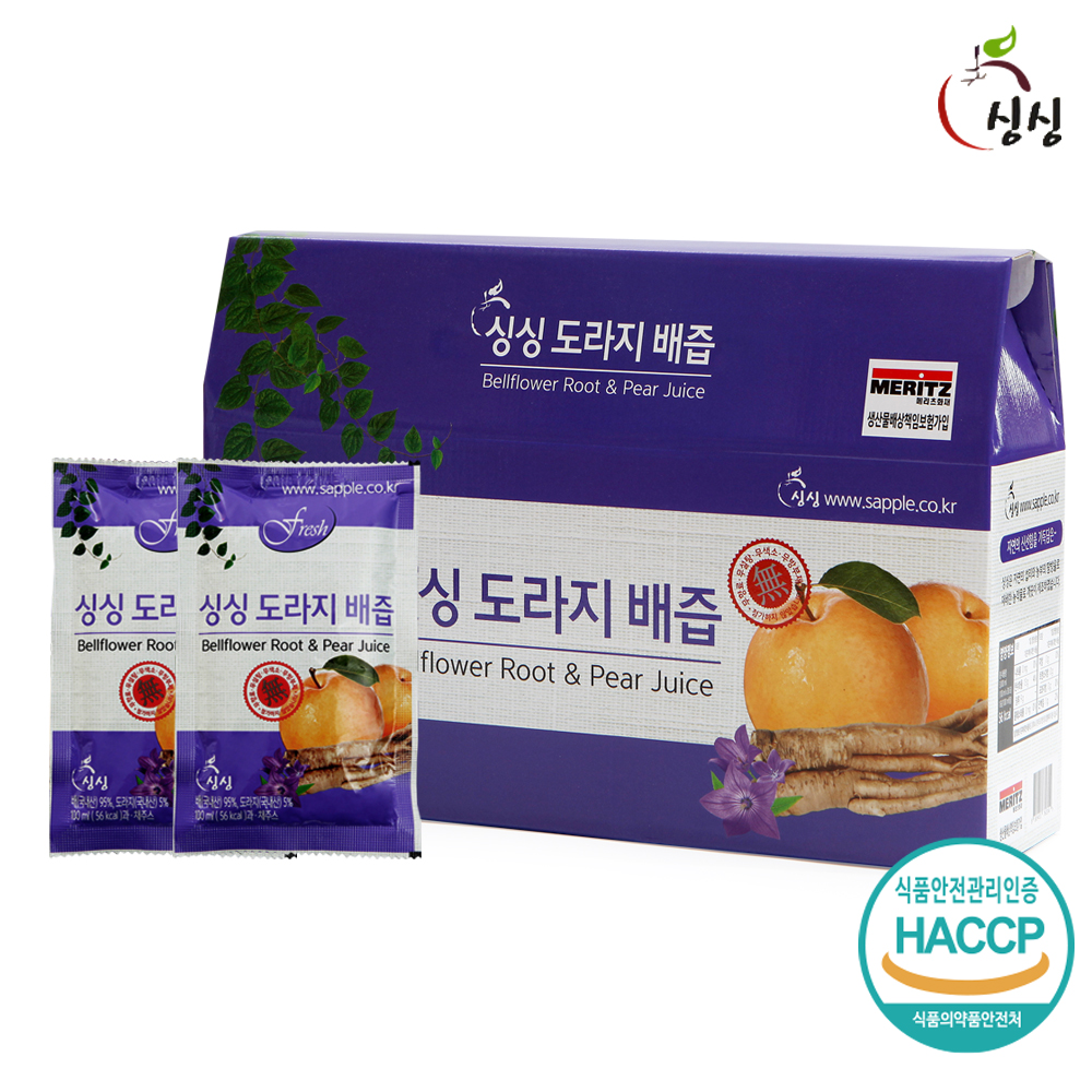 싱싱 도라지 배즙 1박스 30포