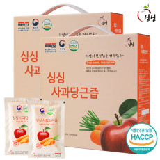 싱싱 사과당근즙 2박스 100포