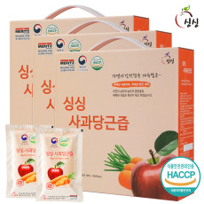 싱싱 사과당근즙 3박스 150포
