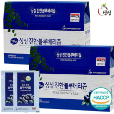 싱싱 진한 블루베리즙 2박스 60포