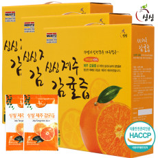 싱싱 제주감귤즙 3박스 150포